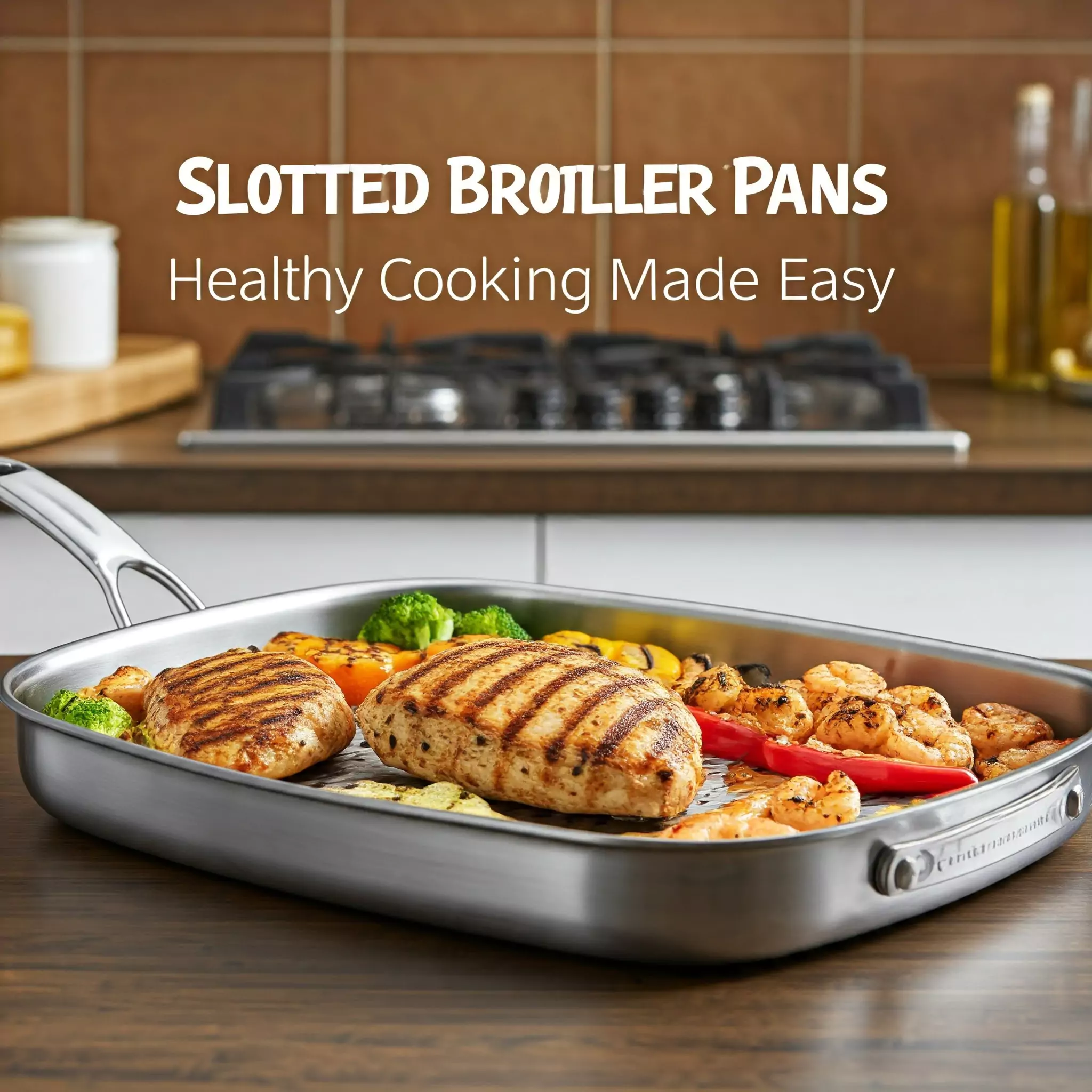 Slotted Broiler Pans